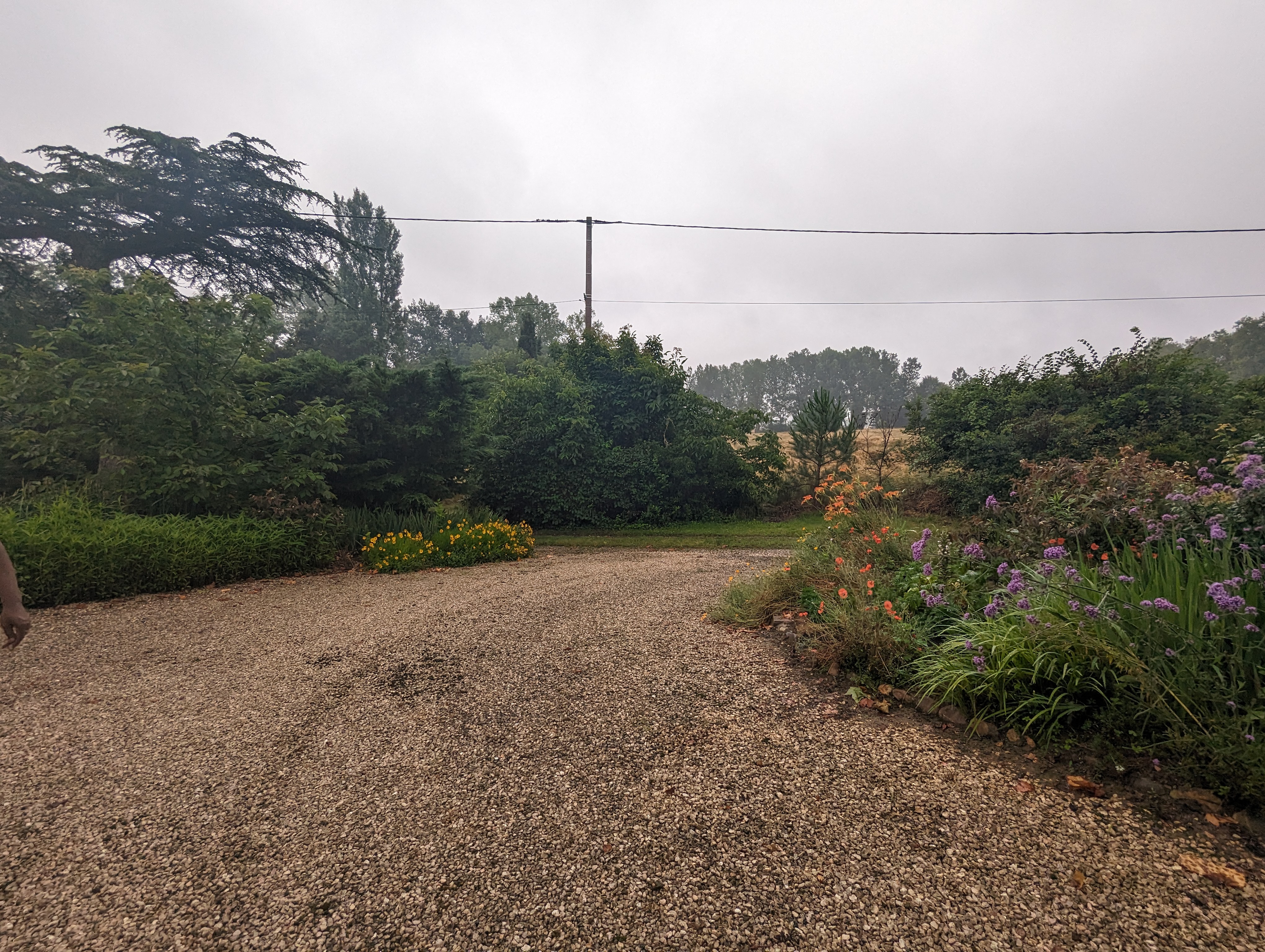 gravel driveway