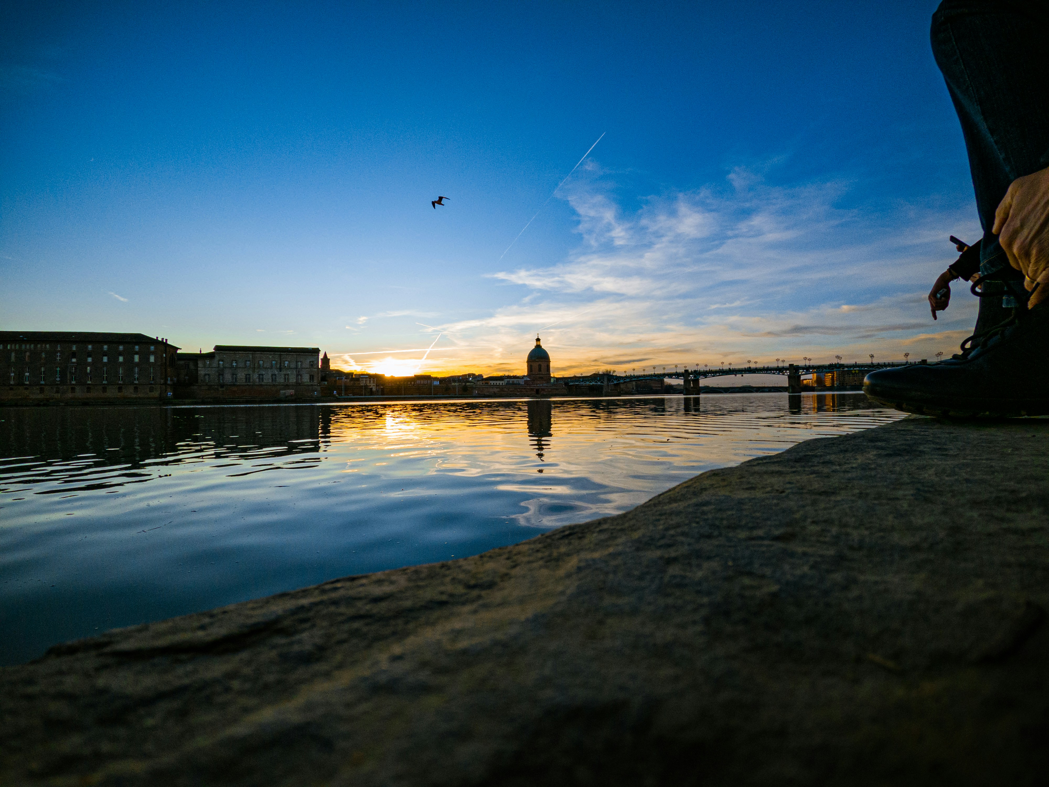 Sunset in Toulouse